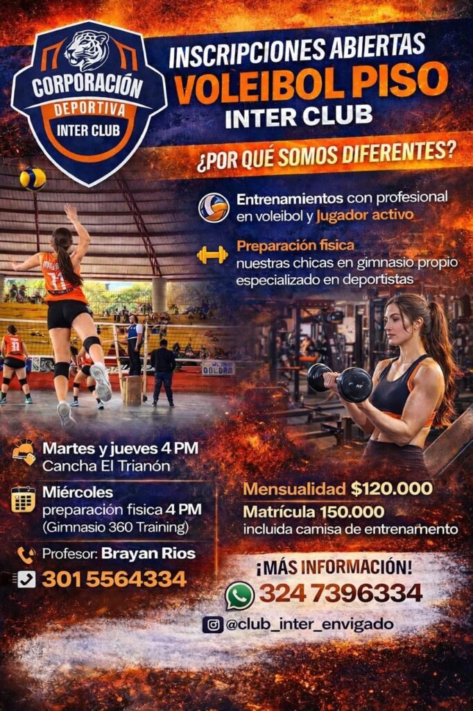 Voleibol Piso Corporación Inter
